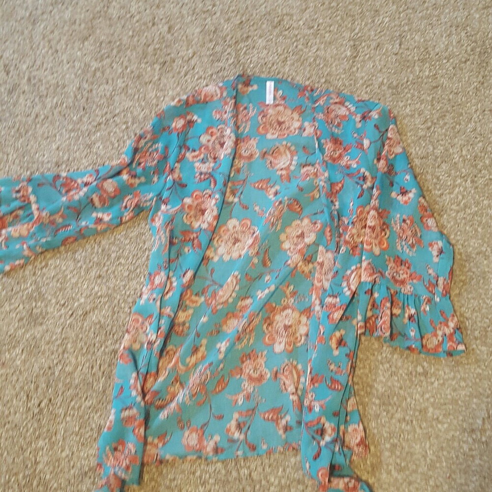 Floral kimono